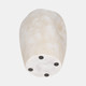 20753-01#10" Abstract Textured Terracotta Vase, Ivory
