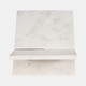 20781-01#18" Marble Bookstand, White, Kd