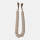 20796-01#38" Cylinder 1" Resin Beaded Garland, Ivory