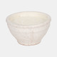 80369-01#6" 14 Oz Sea Salt & Lemon Bowl Candle, White