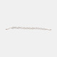 20871-02#48" Length 2.5" Beaded Glass Garland, Clear