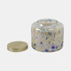 80377-02#9" 180 Oz Jasmine Speckle Candle, Light Blue/go
