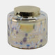 80377-02#9" 180 Oz Jasmine Speckle Candle, Light Blue/go