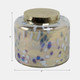 80377-02#9" 180 Oz Jasmine Speckle Candle, Light Blue/go
