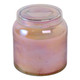 80379#4" 21 Oz Jasmine Luster Lidded Candle, Pink