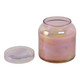 80379#4" 21 Oz Jasmine Luster Lidded Candle, Pink