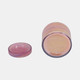 80379#4" 21 Oz Jasmine Luster Lidded Candle, Pink
