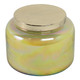 80380-01#5" 23 Oz Verbena Luster Lidded Candle, Green/go