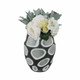 EV20917-02#12" Havre Large Grey Glass Vase