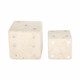 EV19825-03#S/2 3/4" Mistry Travertine Dice