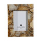 EV20976-02#5x7 Mankato Brown Agate Photo Frame