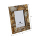 EV20976-02#5x7 Mankato Brown Agate Photo Frame