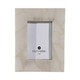 EV21000-01#4x6 Edina White Quartz Photo Frame
