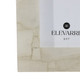 EV21000-02#5x7 Edina White Quartz Photo Frame