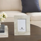 EV21000-02#5x7 Edina White Quartz Photo Frame