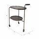 EV21005#33" Francois Marble Bar Cart