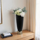 EV21016-02#20"wallmar Large Black And Gold Vase