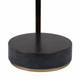 EV20966#24" Draco Marble And Gold Finish Accent Table