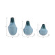 EV21057-03#S/3 5/7/9" Astoria Ceramic Vases 