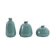 EV21059#S/3 5/7/9" Corvallis Ceramic Vases