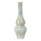 EV21073-01#16" Everette Small Green Ceramic Vase