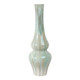EV21073-02#20" Everette Medium Green Ceramic Vase