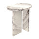 EV20957#24" Andromeda Granite Accent Table With Texture