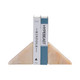 EV20965#S/2 6" Honey Onyx Bookends