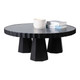 EV21144-01#43" Luzia Metallic Marble And Wood Coffee Table, B