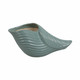 EV21133#17" Seaside Blue Cer Shell Planter