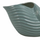 EV21133#17" Seaside Blue Cer Shell Planter
