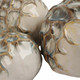 EV21138#S/3 4/5/6" Decorah Cer Deco Balls - Set Of 3