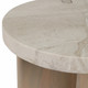 EV21155-01#20" Connley Small Marble And Wood Accent Table