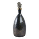 EV20979-01#15" Arielle Small Pyrite Stone And Glass Bottle