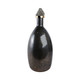 EV20979-03#20" Arielle Large Pyrite Stone And Glass Bottle