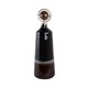 EV20989-03#26" Oscar Large Tiger's Eye Stone And Metal Bottle