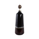 EV20989-03#26" Oscar Large Tiger's Eye Stone And Metal Bottle