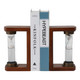EV21086#S/2 10" Levine Hourglass Bookends