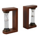 EV21086#S/2 10" Levine Hourglass Bookends