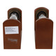 EV21086#S/2 10" Levine Hourglass Bookends
