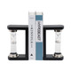 EV21087#S/2 10" Raven Small Hourglass Bookends