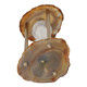 EV21095#10" Jenkins Agate Hourglass