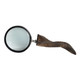 EV21101#12" Crassus Horn Magnifying Glass