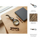 EV21101#12" Crassus Horn Magnifying Glass