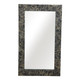 EV21190#50x30"livio Pyrite Semi-prcous Stne&wd Wall Mirror