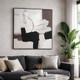 EV70421#40x40 Tiago Handpainted Wall Art
