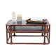EV21198-01#40" Stefan Wood And Marble Coffee Table, Brwn/blk