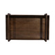 EV21203#S/3 18/22/26" Kazu Wood Trays, Brown