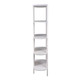 EV21207#71" Catalina  Fluted Wood Etagere, Cream