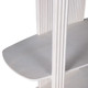 EV21207#71" Catalina  Fluted Wood Etagere, Cream